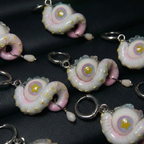Cthulhu Eye - Pastel Macaron Octopus Tentacle Earrings
