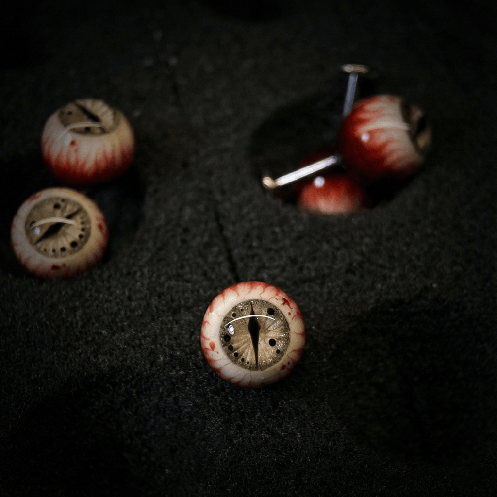 Œil de Cthulhu - Regard bleu et vert | Piercings oreilles/lèvres/langue 