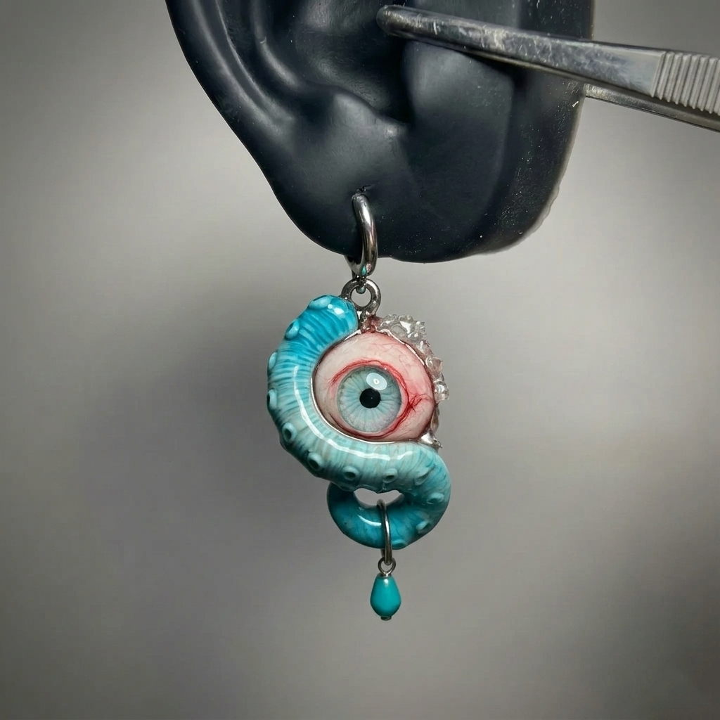 Cthulhu-Auge – Bloody Marys Pakt | Ohr-/Lippen-/Zungenpiercings 