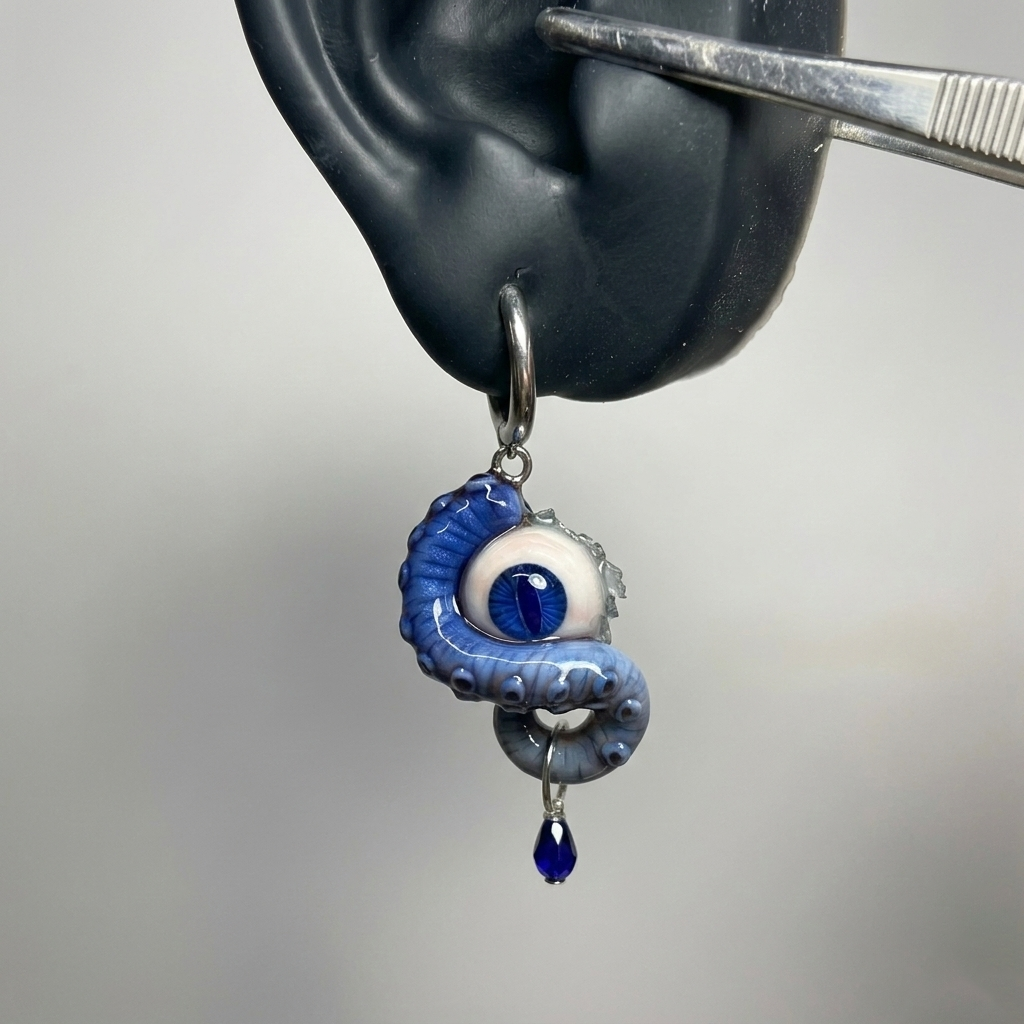 Cthulhu-Auge – Bloody Marys Pakt | Ohr-/Lippen-/Zungenpiercings 