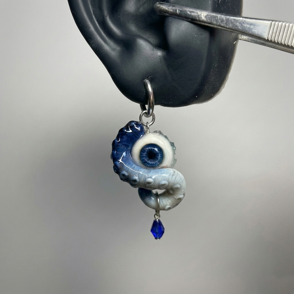 Cthulhu-Auge – Bloody Marys Pakt | Ohr-/Lippen-/Zungenpiercings 