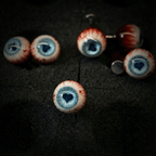 Œil de Cthulhu - Regard bleu et vert | Piercings oreilles/lèvres/langue 