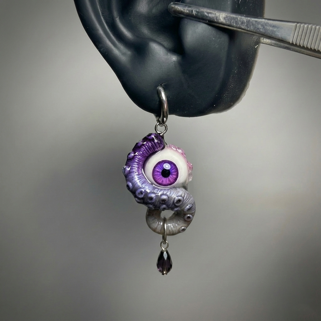 Cthulhu-Auge – Bloody Marys Pakt | Ohr-/Lippen-/Zungenpiercings 