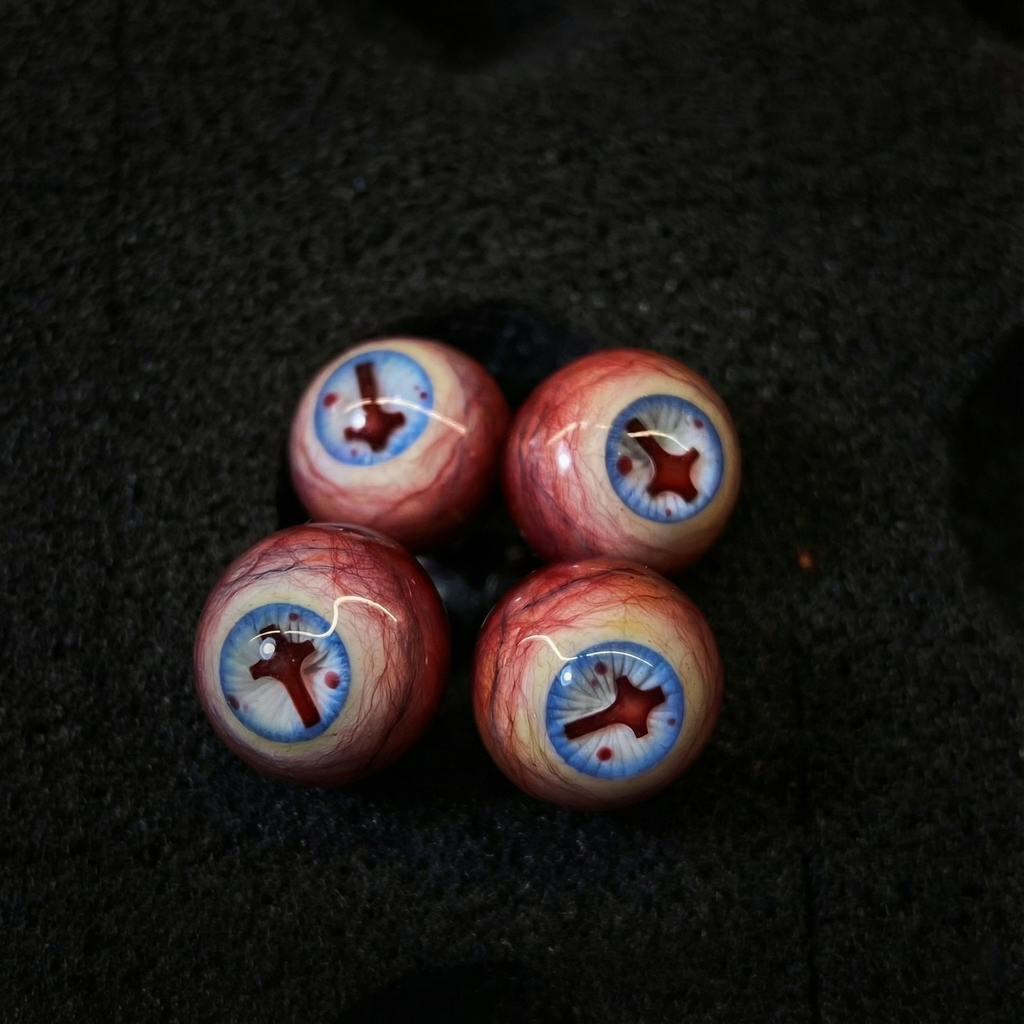 Cthulhu Eye - CURX Limited Titanium Eyeball | Ear/Lip/Tongue Titanium Studs