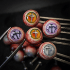 Cthulhu Eye - CURX Limited Titanium Eyeball | Ear/Lip/Tongue Titanium Studs