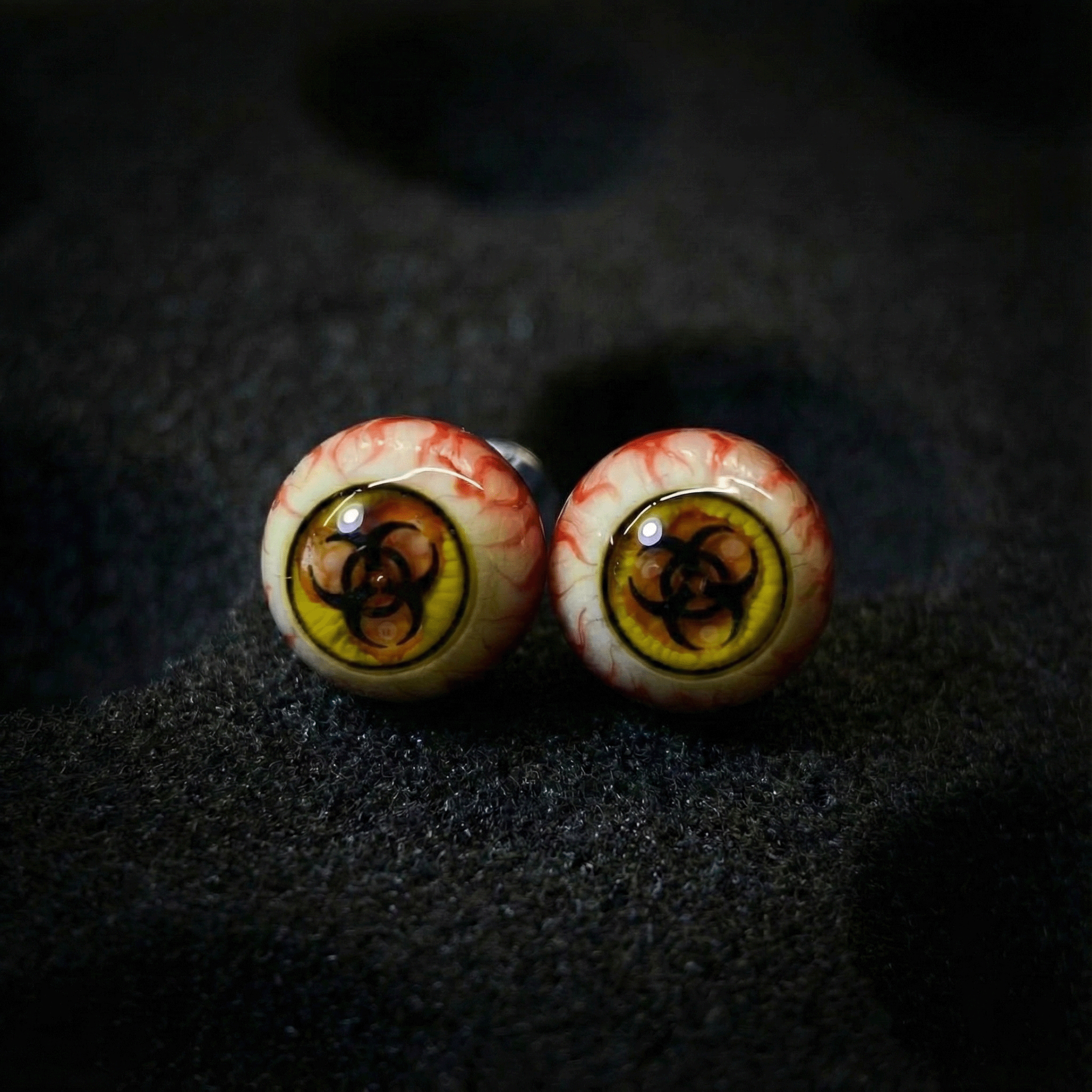 Cthulhu Eye - Toxic Protocol | Ear/Tongue/Lip Titanium Studs