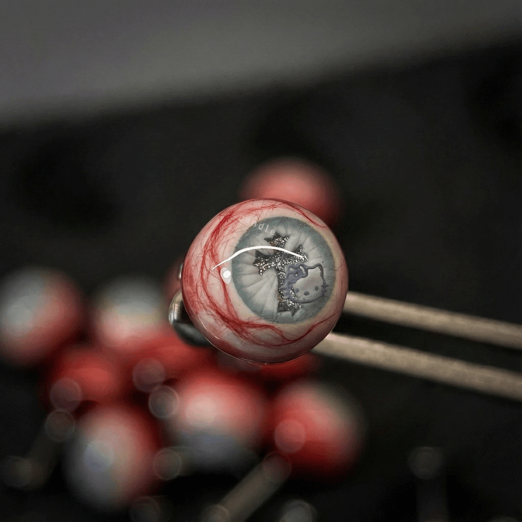 Cthulhu Eye - CURX Limited Titanium Eyeball | Ear/Lip/Tongue Titanium Studs