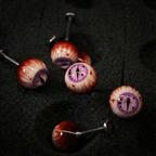 Œil de Cthulhu - Regard bleu et vert | Piercings oreilles/lèvres/langue 