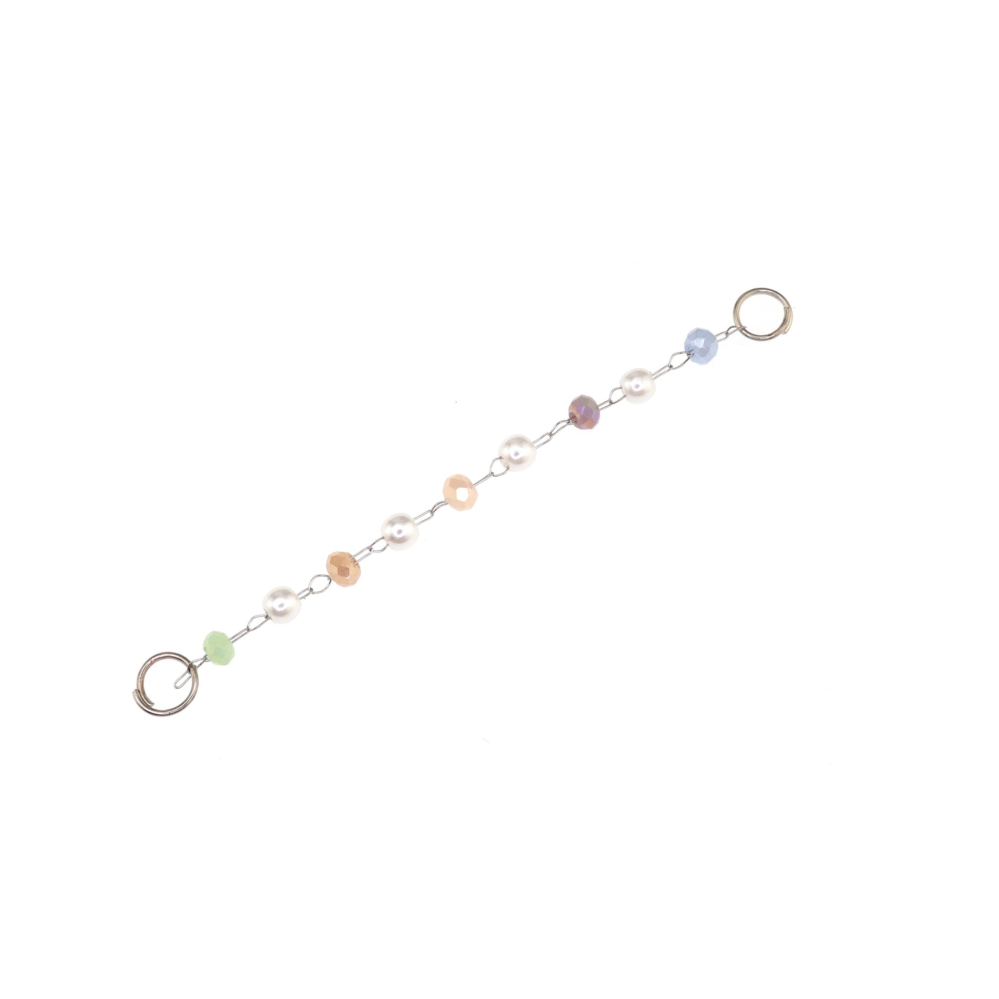 Macaron Color Ball Ear Chain - Macaron Color Ball Ear Chain - Macaron Chain by CRUXJEWELRY