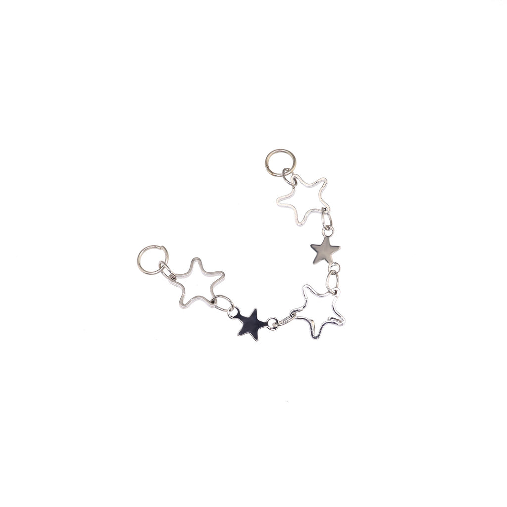 Openwork Pentagram Y2K Ear Chain - product image 6