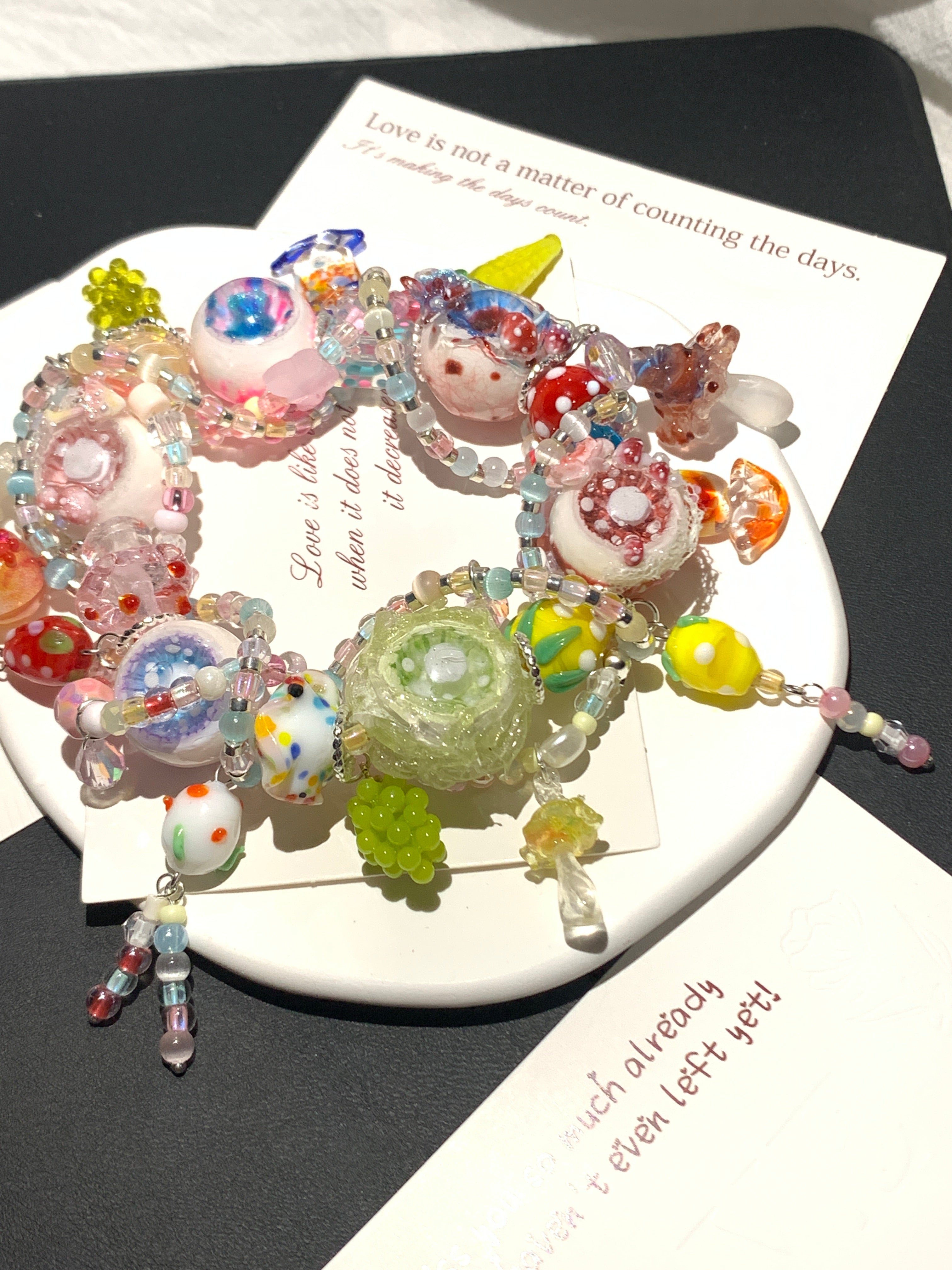 Cthulhu Eye - Vibrant Dopamine Crash Bracelet - Cthulhu Eye - Vibrant Dopamine Crash Bracelet - Default Title by CRUXJEWELRY