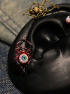 Cthulhu-Auge – Herz &amp; Kreuz | Ohr-/Lippen-/Zungenstecker 