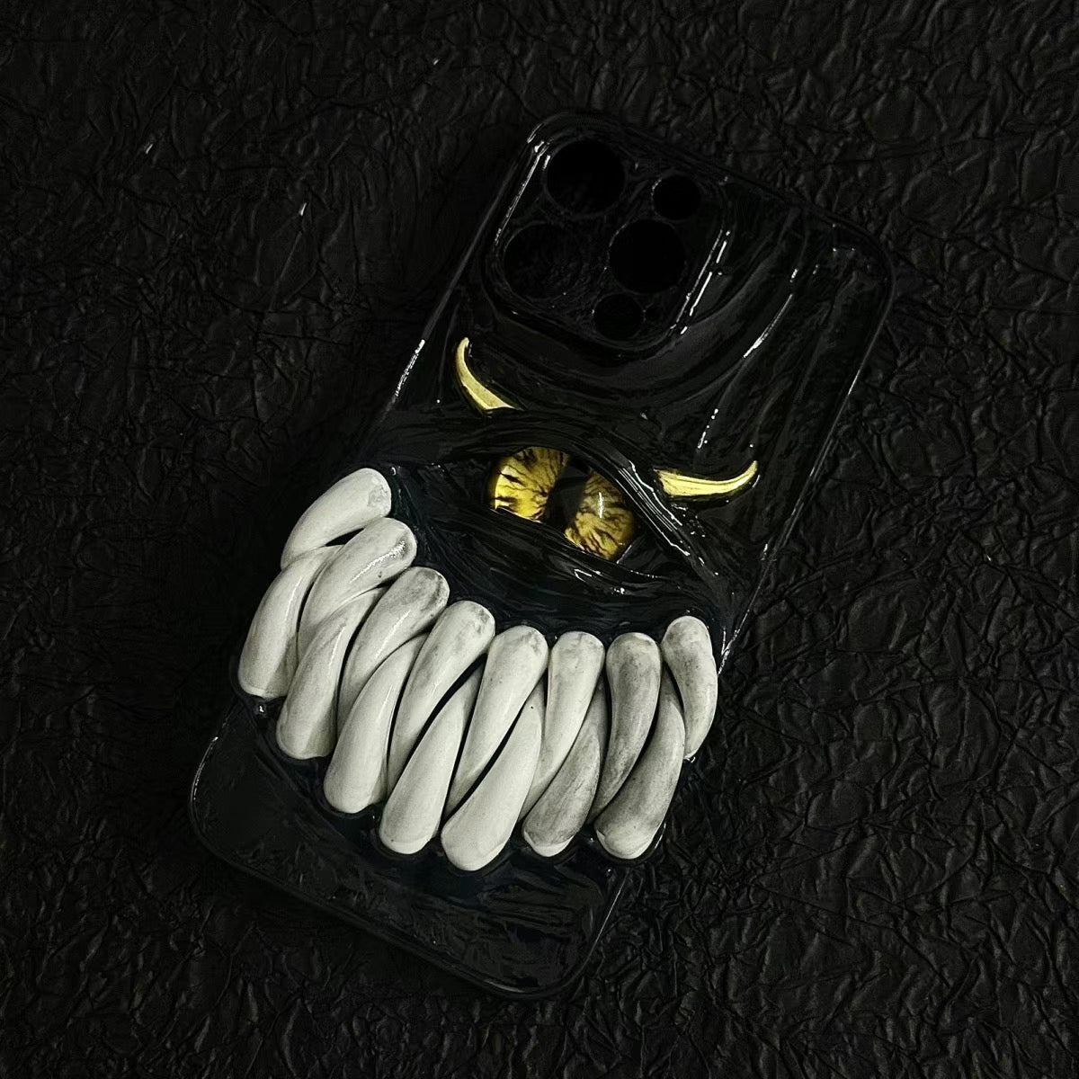 Demon Fang Cyclops 3D Gothic Phone Case Collection(6 Glow Styles)