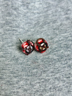 Cthulhu Eye - The Sealing Eye Ear/Lip/Tongue Studs - Cthulhu Eye - The Sealing Eye Ear/Lip/Tongue Studs - Set(2PCS) / Flat-Back（Default） / 4mm by CRUXJEWELRY