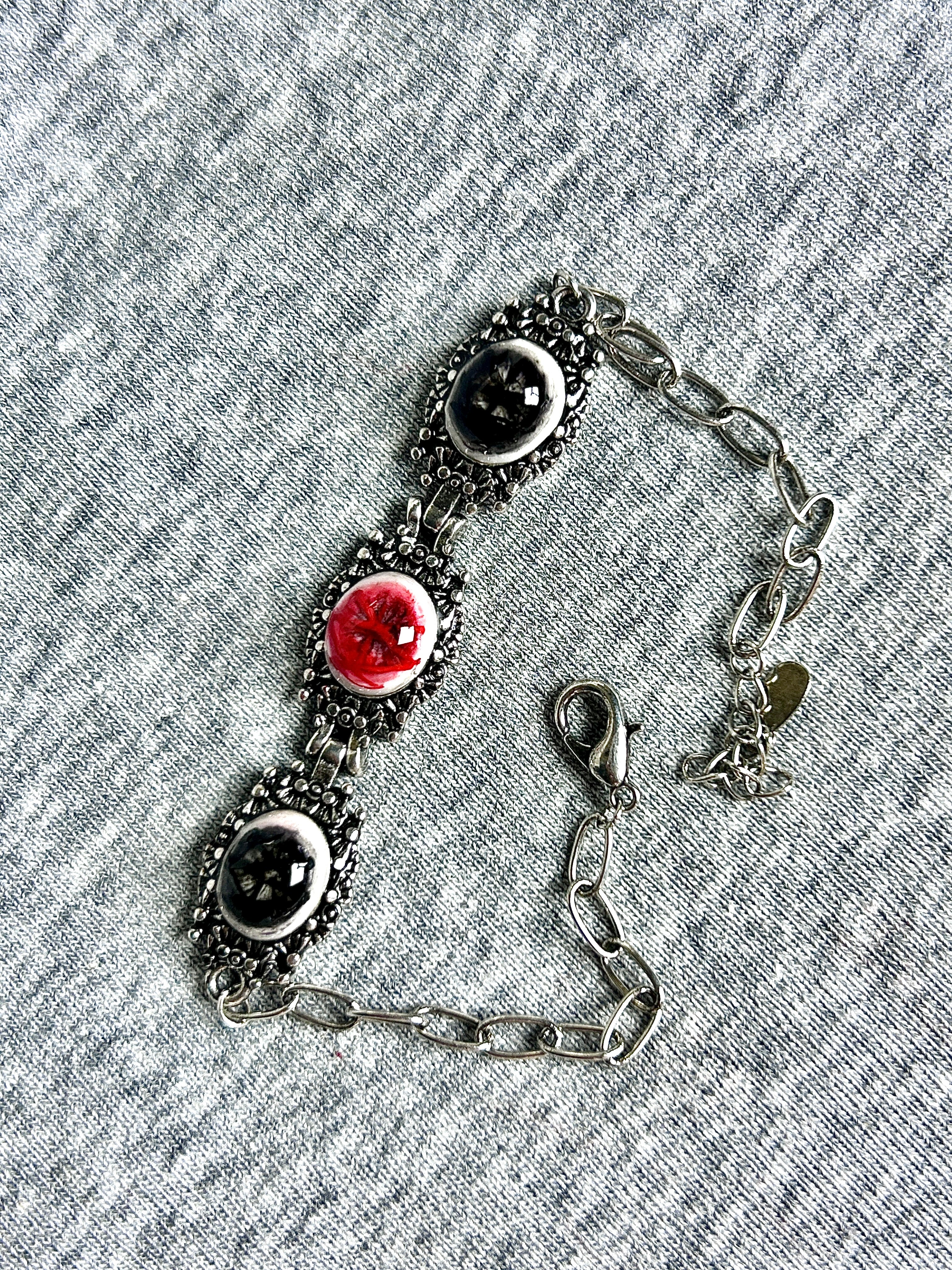 Cthulhu Eye - Gaze of the Underworld Bracelet - Cthulhu Eye - Gaze of the Underworld Bracelet - Eternal Vow by CRUXJEWELRY