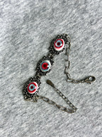 Cthulhu Eye - Gaze of the Underworld Bracelet - Cthulhu Eye - Gaze of the Underworld Bracelet - Obsidian Will by CRUXJEWELRY