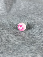 Cthulhu Eye - Heart&Crux | Ear/Lip/Tongue Studs - Cthulhu Eye - Heart&Crux | Ear/Lip/Tongue Studs - Heart(1PCS) / Flat-Back（Default） / 4mm by CRUXJEWELRY