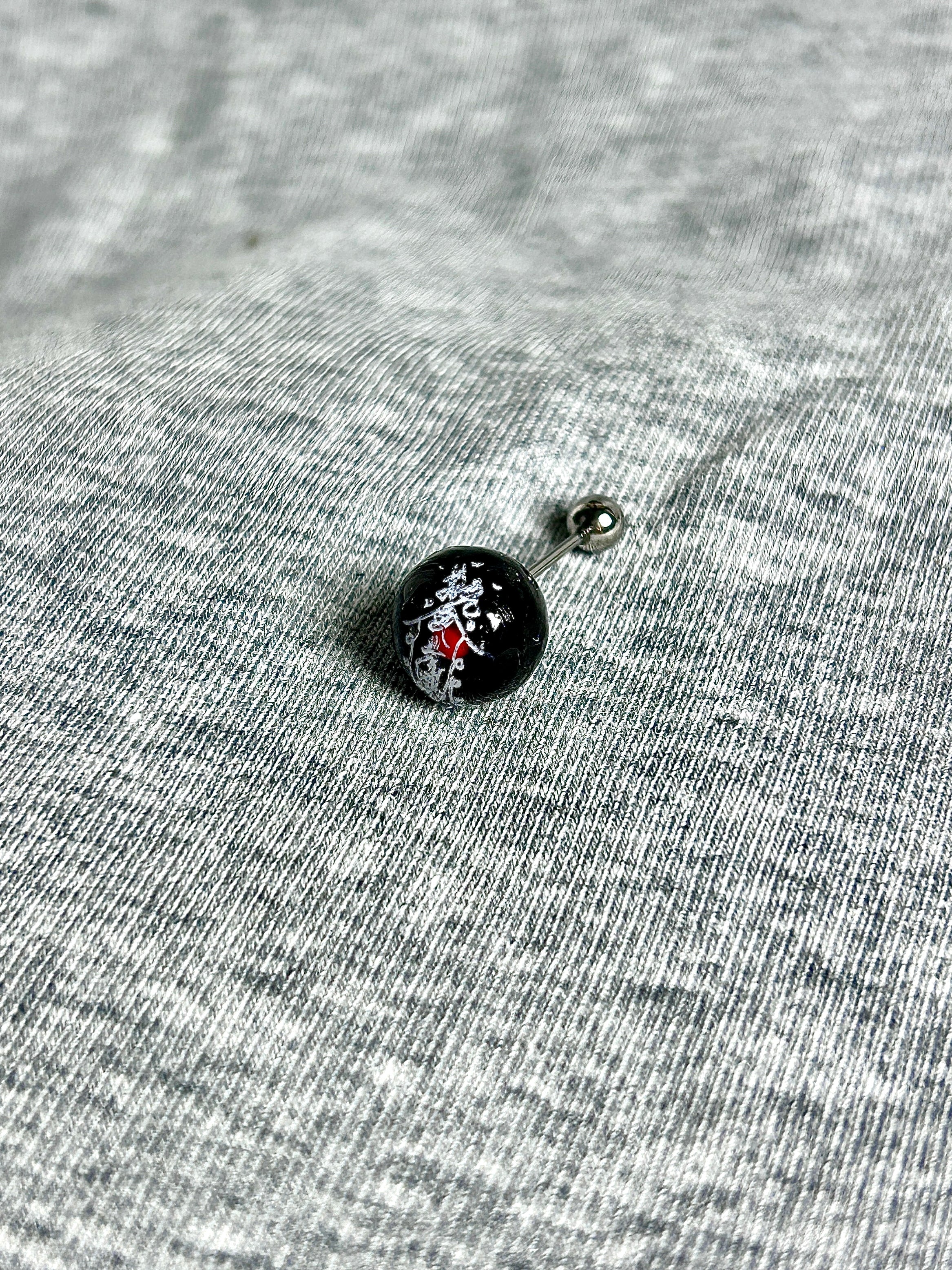 Cthulhu Eye - Ward Series | Ear/Lip/Tongue Studs - Cthulhu Eye - Ward Series | Ear/Lip/Tongue Studs - Ward of Fortune / Flat-Back（Default） / 4mm by CRUXJEWELRY