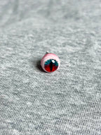 Cthulhu Eye - Blue&Green Gaze | Ear/Lip/Tongue Studs - Cthulhu Eye - Blue&Green Gaze | Ear/Lip/Tongue Studs - Green / Flat-Back（Default） / 4mm by CRUXJEWELRY