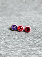 Cthulhu Eye - Viralove | Ear/Lip/Tongue Studs - Cthulhu Eye - Viralove | Ear/Lip/Tongue Studs - Virus(1PCS) / Flat-Back（Default） / 4mm by CRUXJEWELRY