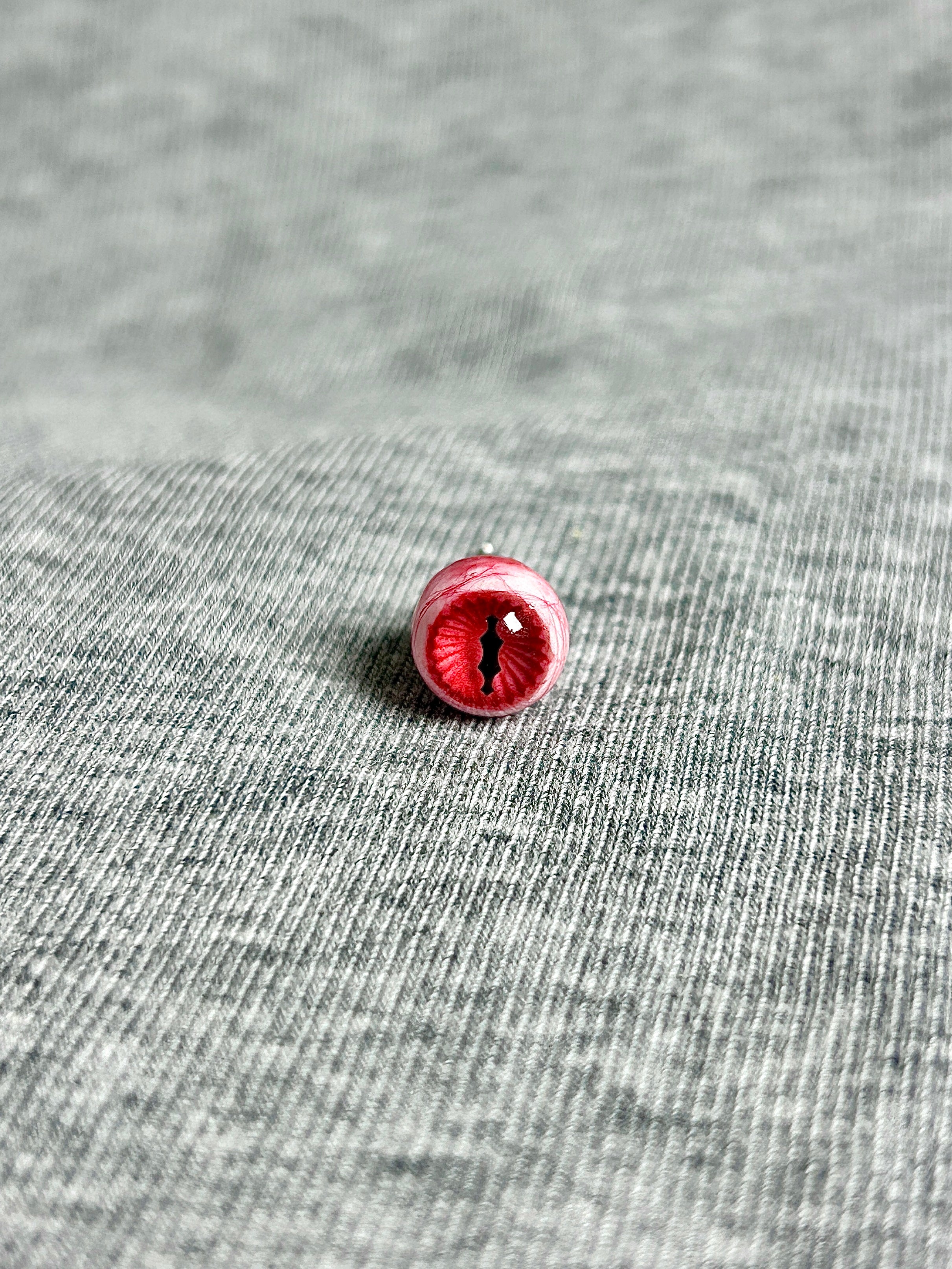 Cthulhu Eye - Viralove | Ear/Lip/Tongue Studs - Cthulhu Eye - Viralove | Ear/Lip/Tongue Studs - Wawe(1PCS) / Flat-Back（Default） / 4mm by CRUXJEWELRY