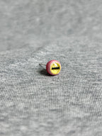 Cthulhu Eye - Lateral Gaze | Ear/Lip/Tongue Studs - Cthulhu Eye - Lateral Gaze | Ear/Lip/Tongue Studs - Kaleido Iris / Flat-Back（Default） / 4mm by CRUXJEWELRY