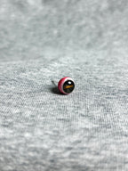 Cthulhu Eye - Lateral Gaze | Ear/Lip/Tongue Studs - Cthulhu Eye - Lateral Gaze | Ear/Lip/Tongue Studs - Ambient Lens / Flat-Back（Default） / 4mm by CRUXJEWELRY
