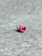 Cthulhu Eye - Lateral Gaze | Ear/Lip/Tongue Studs - Cthulhu Eye - Lateral Gaze | Ear/Lip/Tongue Studs - Iris Bloom / Flat-Back（Default） / 4mm by CRUXJEWELRY