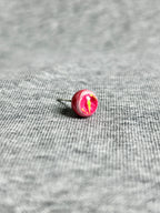 Cthulhu Eye - Fissure Iris | Ear/Lip/Tongue Studs - Cthulhu Eye - Fissure Iris | Ear/Lip/Tongue Studs - Event Horizon / Flat-Back（Default） / 4mm by CRUXJEWELRY