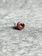 Cthulhu Eye - Fissure Iris | Ear/Lip/Tongue Studs - Cthulhu Eye - Fissure Iris | Ear/Lip/Tongue Studs - Echo Locus / Flat-Back（Default） / 4mm by CRUXJEWELRY