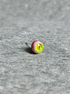 Cthulhu Eye - Fissure Iris | Ear/Lip/Tongue Studs - Cthulhu Eye - Fissure Iris | Ear/Lip/Tongue Studs - Pathos Lens / Flat-Back（Default） / 4mm by CRUXJEWELRY