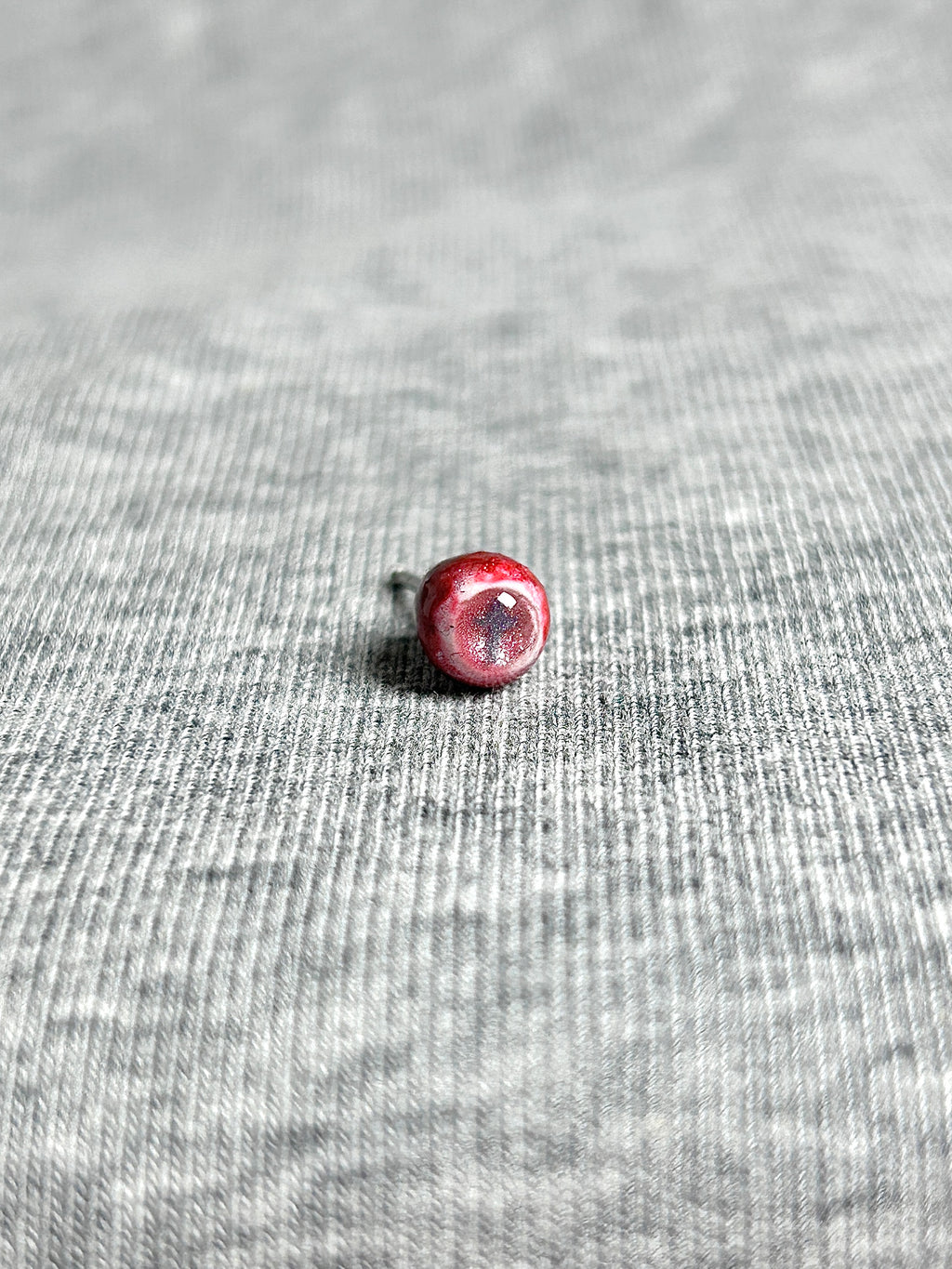 Cthulhu Eye - Fissure Iris | Ear/Lip/Tongue Studs - Cthulhu Eye - Fissure Iris | Ear/Lip/Tongue Studs - Eldritch Keyhole / Flat-Back（Default） / 4mm by CRUXJEWELRY