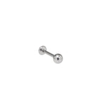 18G Basic Internally Threaded Titanium Labret Stud - 18G Basic Internally Threaded Titanium Labret Stud - 3mm / 6mm by CRUXJEWELRY