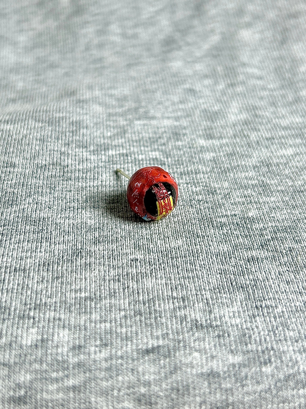 Cthulhu Eye - Mystic Glyph Series | Ear/Lip/Tongue Studs - Cthulhu Eye - Mystic Glyph Series | Ear/Lip/Tongue Studs - Ascent / Flat-Back（Default） / 4mm by CRUXJEWELRY