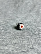 Cthulhu Eye - Mystic Glyph Series | Ear/Lip/Tongue Studs - Cthulhu Eye - Mystic Glyph Series | Ear/Lip/Tongue Studs - Love / Flat-Back（Default） / 4mm by CRUXJEWELRY