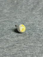 Cthulhu Eye - Mystic Glyph Series | Ear/Lip/Tongue Studs - Cthulhu Eye - Mystic Glyph Series | Ear/Lip/Tongue Studs - Vitality / Flat-Back（Default） / 4mm by CRUXJEWELRY