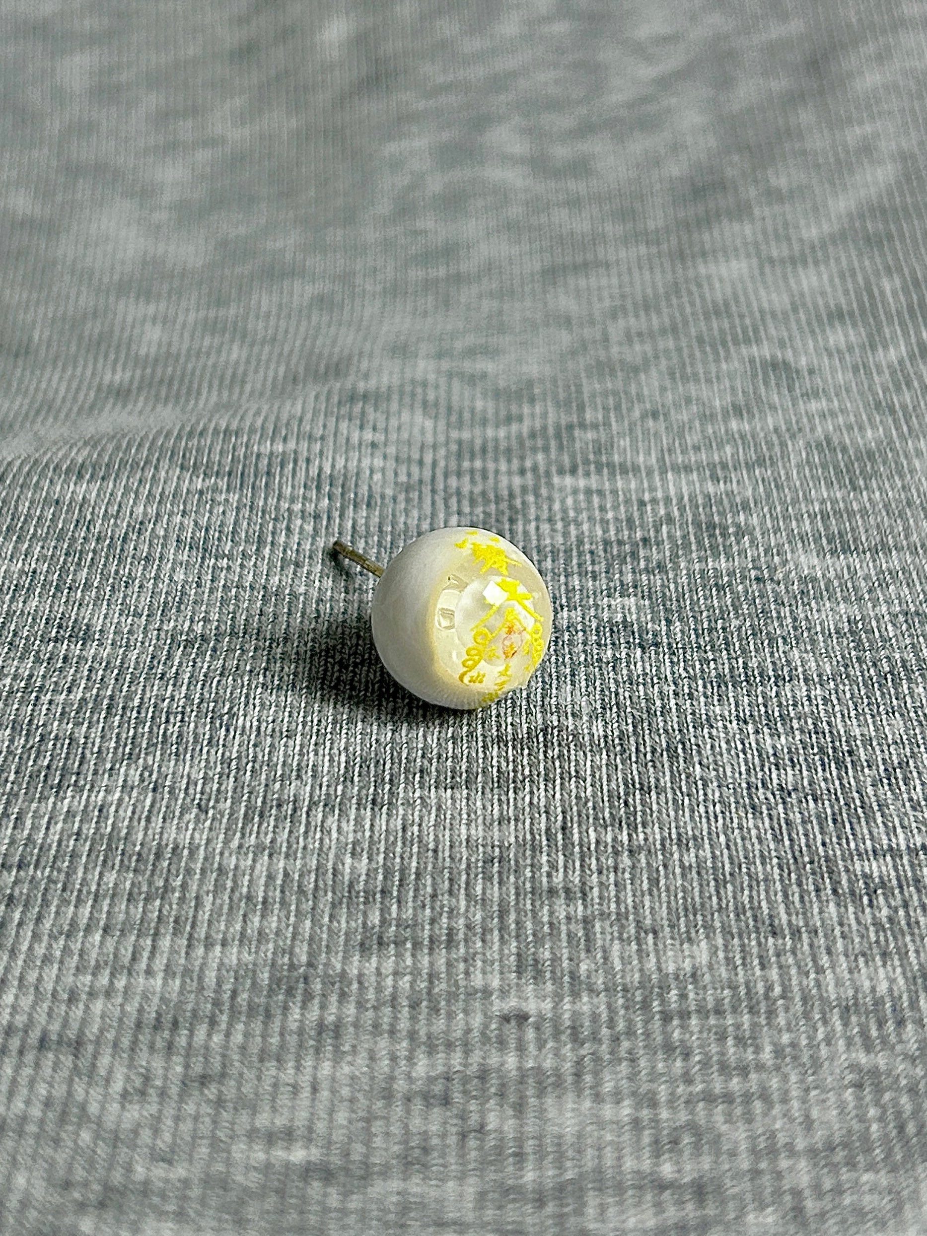 Cthulhu Eye - Mystic Glyph Series | Ear/Lip/Tongue Studs - Cthulhu Eye - Mystic Glyph Series | Ear/Lip/Tongue Studs - Vitality / Flat-Back（Default） / 4mm by CRUXJEWELRY