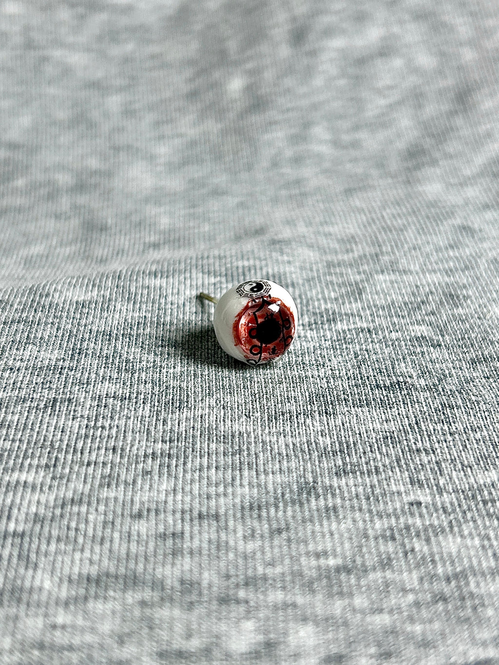 Cthulhu Eye - Mystic Glyph Series | Ear/Lip/Tongue Studs - Cthulhu Eye - Mystic Glyph Series | Ear/Lip/Tongue Studs - Guardian / Flat-Back（Default） / 4mm by CRUXJEWELRY