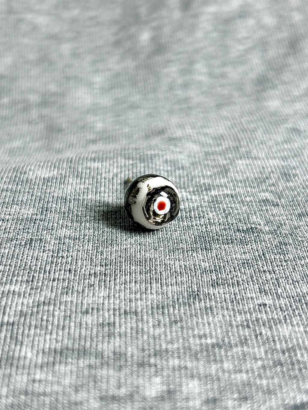 Cthulhu Eye - Mystic Glyph Series | Ear/Lip/Tongue Studs - Cthulhu Eye - Mystic Glyph Series | Ear/Lip/Tongue Studs - Fortune / Flat-Back（Default） / 4mm by CRUXJEWELRY