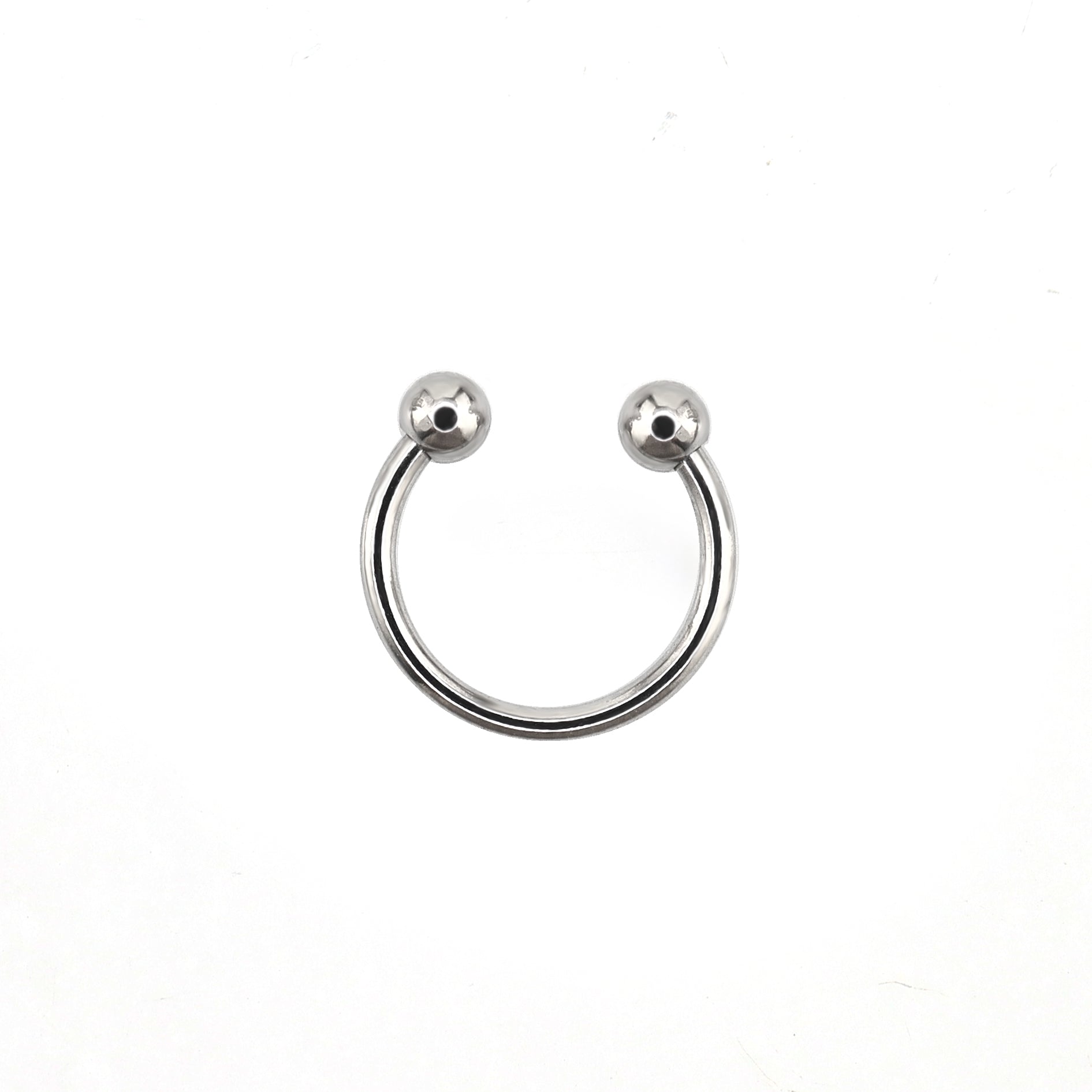 Classic S925 Sterling Silver Horseshoe Rings - Classic S925 Sterling Silver Horseshoe Rings - 6 mm by CRUXJEWELRY