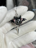 Cthulhu Eye - Dark Temptress: Succubus Earrings - Cthulhu Eye - Dark Temptress: Succubus Earrings - Rune-Kissed Succubus by CRUXJEWELRY