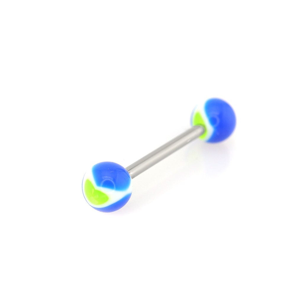 6PCS Heart Shaped Acrylic Barbell Studs Set - 6PCS Heart Shaped Acrylic Barbell Studs Set - Default Title by CRUXJEWELRY