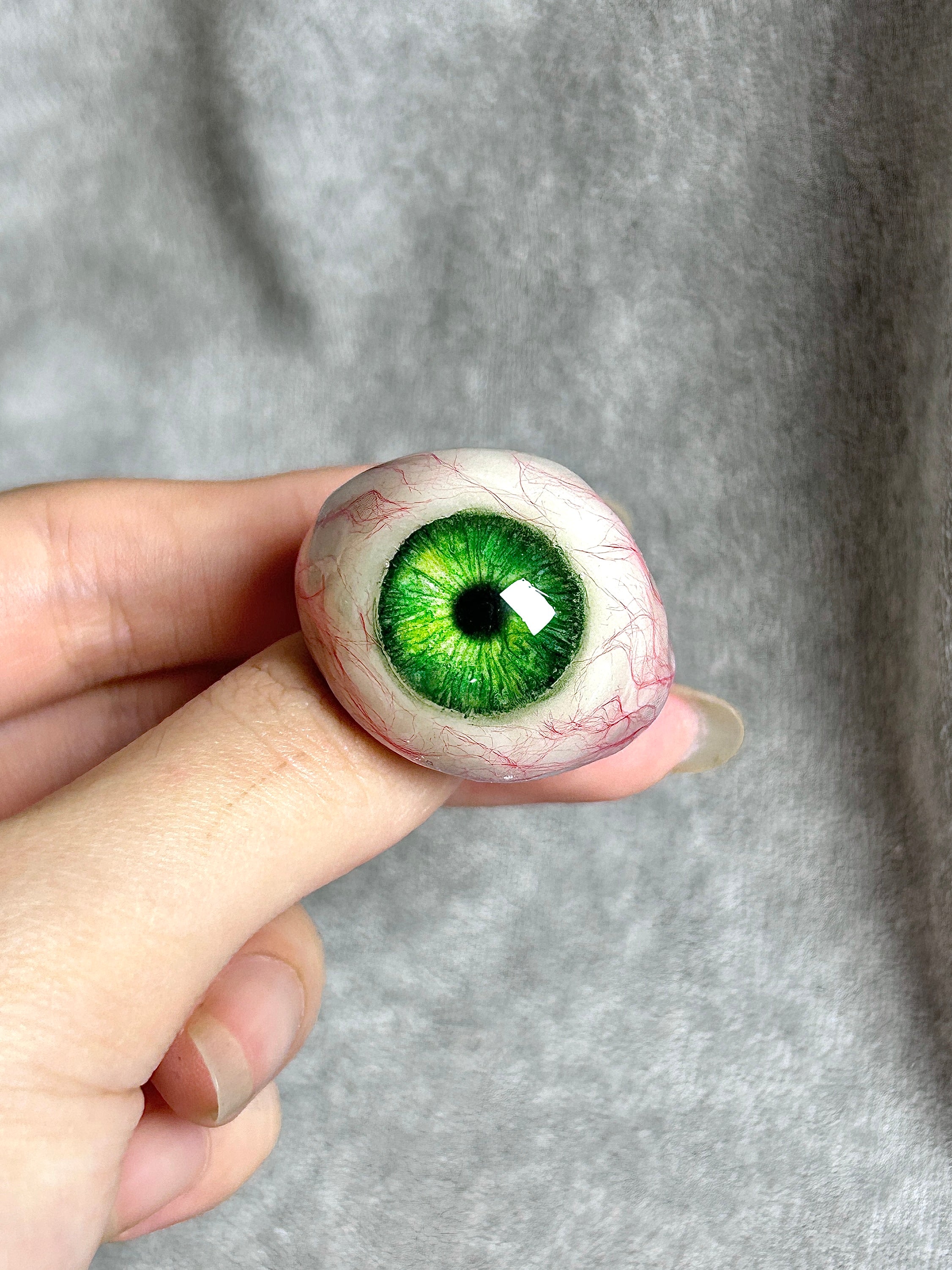 Cthulhu Eye - Abyssal Demon's Eye Ring - Cthulhu Eye - Abyssal Demon's Eye Ring - Default Title by CRUXJEWELRY
