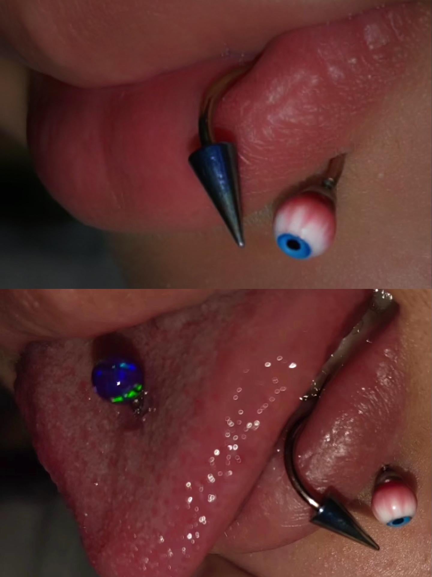Cthulhu Eye - Basic Solid Iris Eyeball | Ear/Tongue/Lip Studs