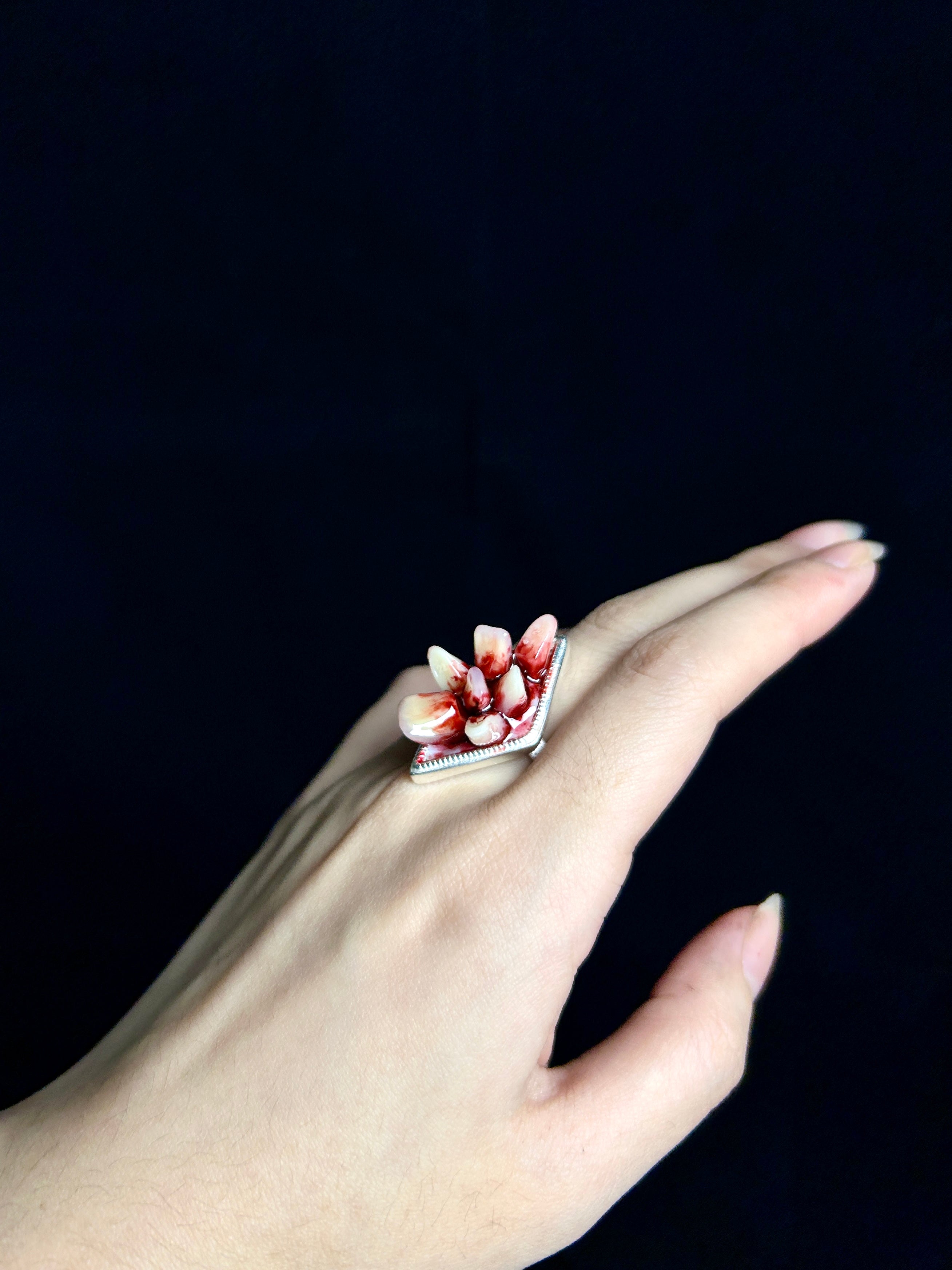 Cthulhu Eye - Rotten Maw Ring - Cthulhu Eye - Rotten Maw Ring - Default Title by CRUXJEWELRY