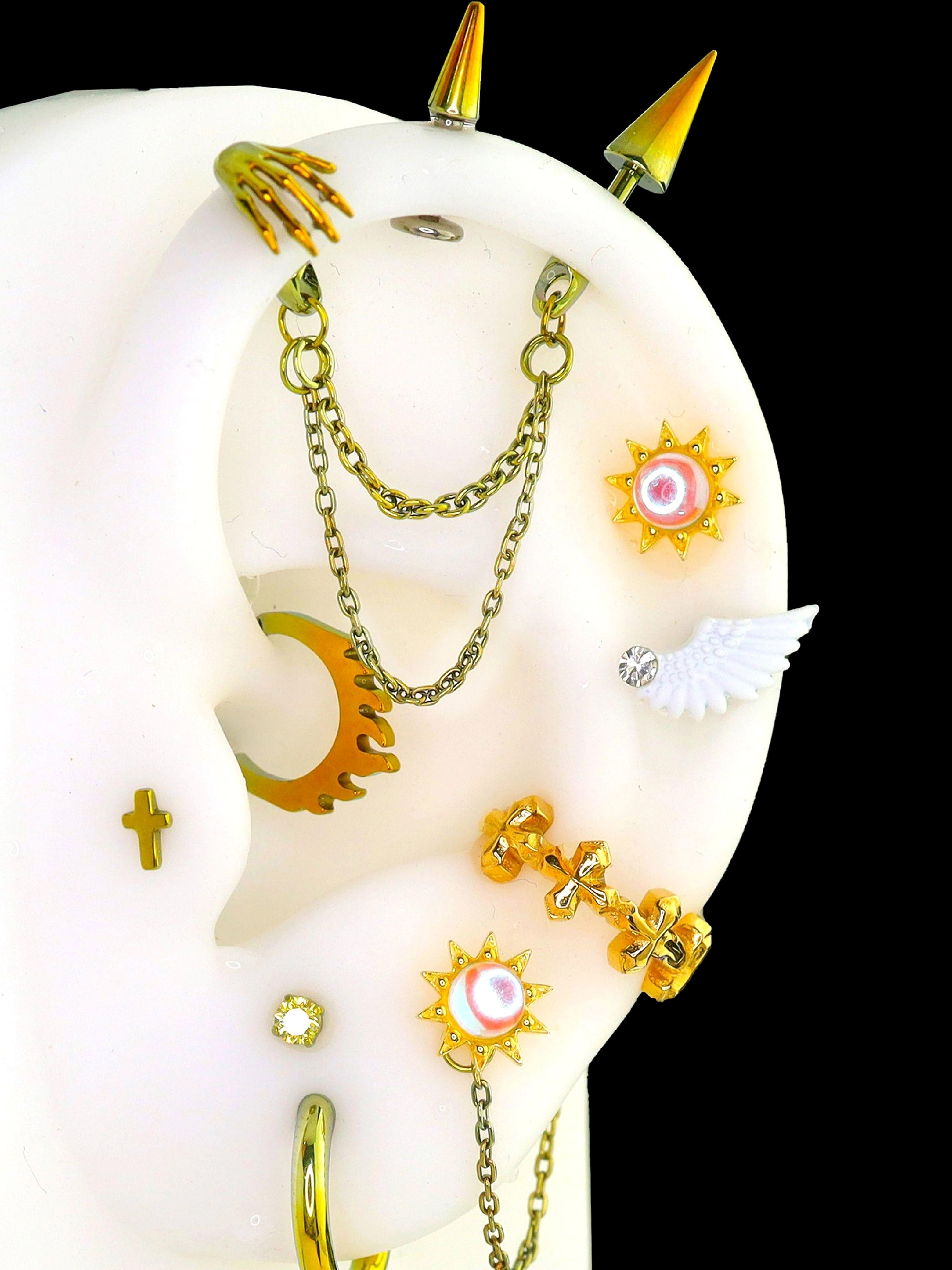 MLP  Princess Celestia - Daybreaker Series Earring Stack Set