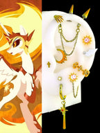MLP  Princess Celestia - Daybreaker Series Earring Stack Set