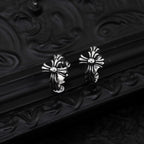 Chrome Hearts Style Cross Stainless steel Earrings - Chrome Hearts Style Cross Stainless steel Earrings - Single by CRUXJEWELRY