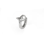 Openwork Four-Point Star Stainless steel Earrings - Openwork Four-Point Star Stainless steel Earrings - Single by CRUXJEWELRY