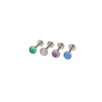 Agate Internally Threaded Titanium Basic Stud - product overview